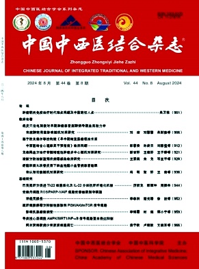 中国中西医结合杂志封面